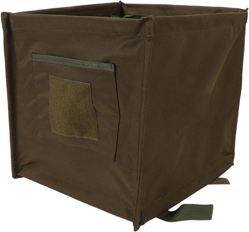 Sorandy Arborist Throw Line Storage Cube, 33l Large Capacity Oxford Cloth Arborist Throw Bag, Foldable Rope Bag | Arborist Equipment | Lineman Climbing Gear for Picnic Camping BBQ (Green) - Image 1